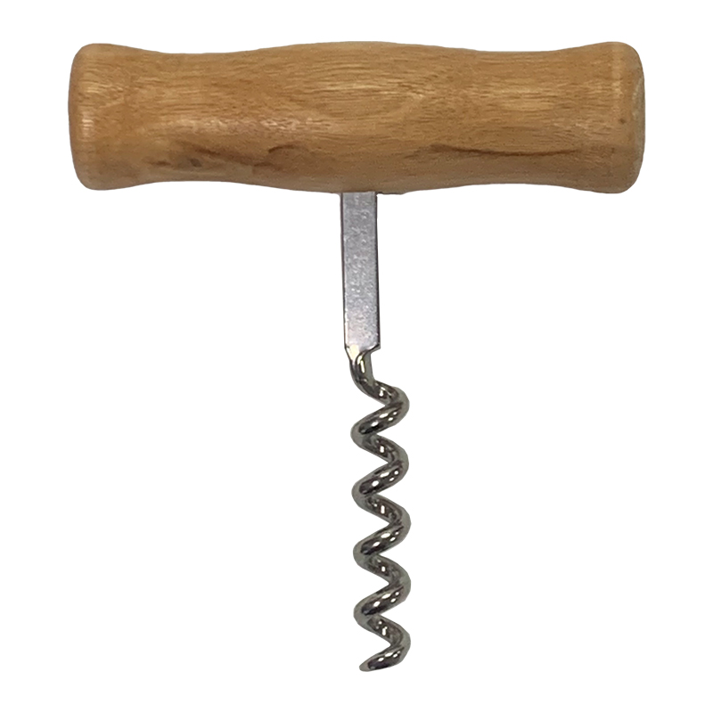 #10046 T shape wood hande wine opener 